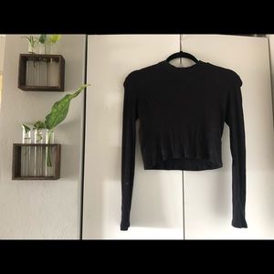 H&M basic crop top